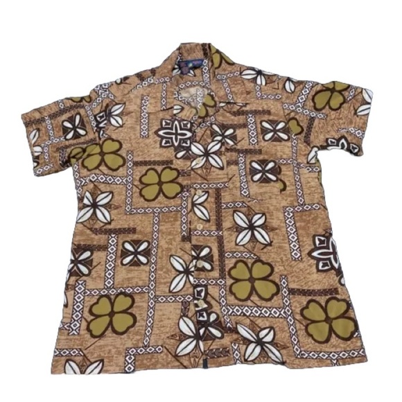 Roundy Bay Men’s Hawaiian Shirt - Picture 1 of 9